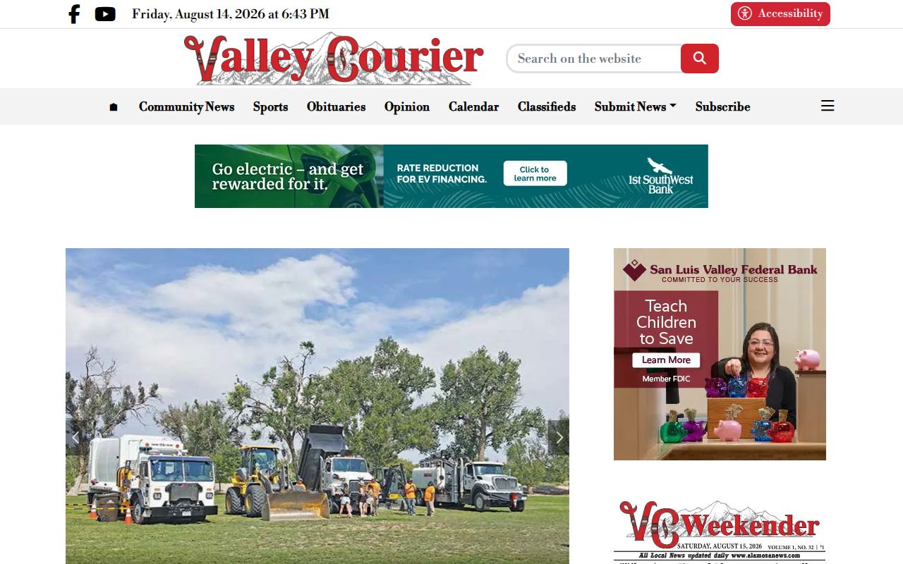 Conejos County arrest news search at the Valley Courier